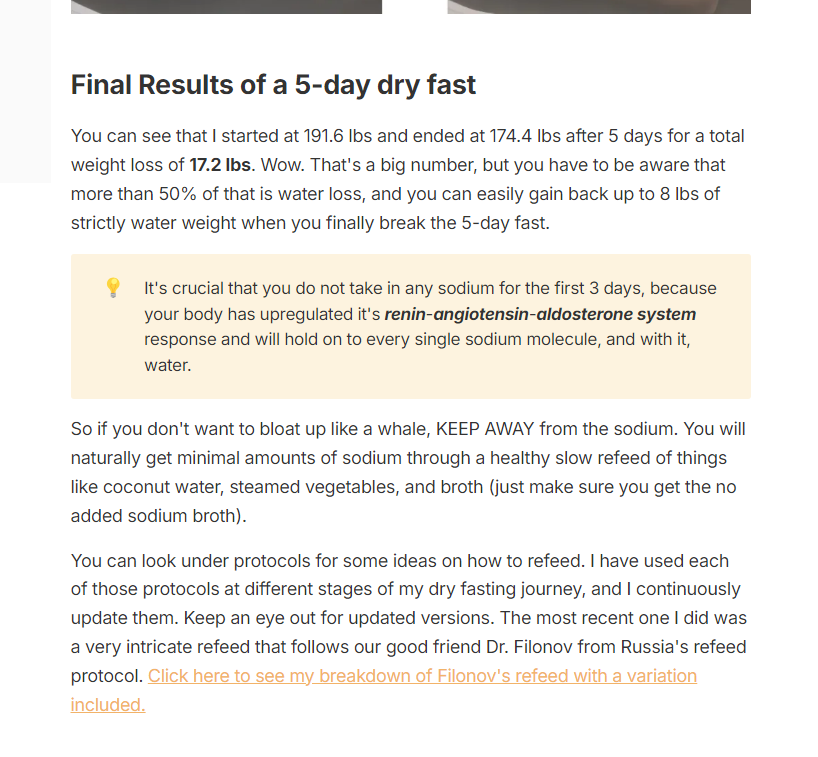 The Science Behind How a 5-Day Dry Fast is Safe for Healthy Individuals