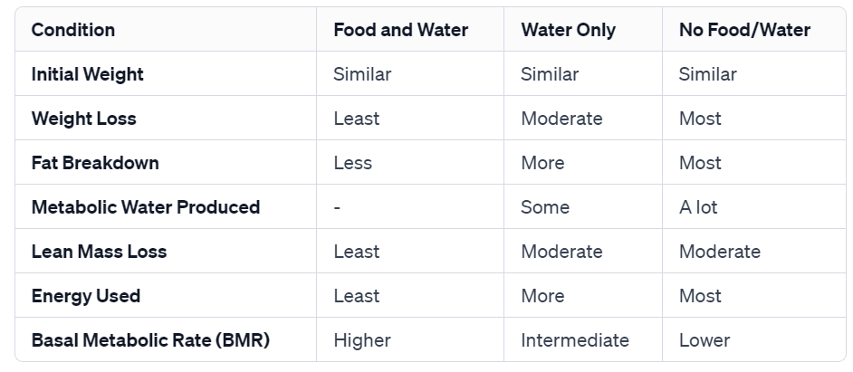 The Science behind how the body makes MORE of its own water when dry fasting